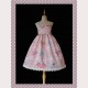 Infanta Strawberry Coffee Lolita Dress JSK & KC Set (IN901)